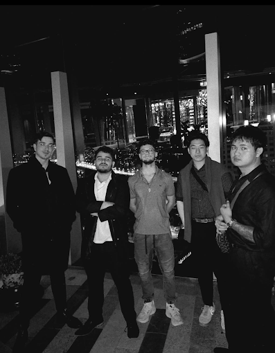 An evening gathering with friends