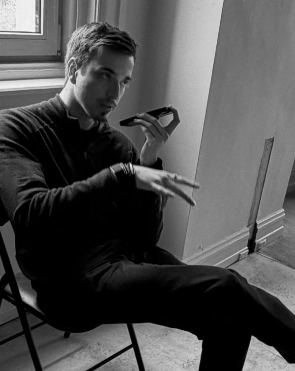 Tom Barclay in conversation on the phone